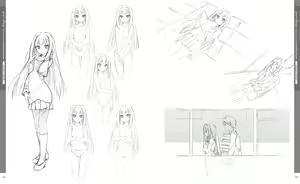 Page 104 of your diary Visual Fanbook - preview thumbnail