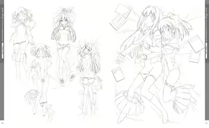 Page 13 of your diary Visual Fanbook - preview thumbnail