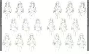 Page 34 of your diary Visual Fanbook - preview thumbnail