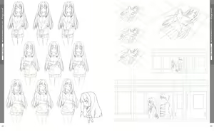 Page 35 of your diary Visual Fanbook - preview thumbnail