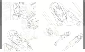 Page 37 of your diary Visual Fanbook - preview thumbnail