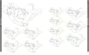 Page 42 of your diary Visual Fanbook - preview thumbnail