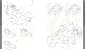 Page 55 of your diary Visual Fanbook - preview thumbnail