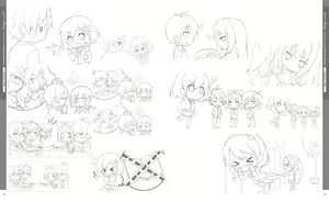 Page 90 of your diary Visual Fanbook - preview thumbnail