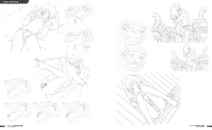 Page 104 of Cafe Sourire Visual Fanbook - preview thumbnail