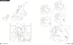 Page 119 of Cafe Sourire Visual Fanbook - preview thumbnail