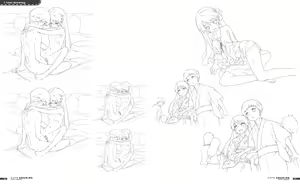 Page 121 of Cafe Sourire Visual Fanbook - preview thumbnail