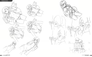 Page 149 of Cafe Sourire Visual Fanbook - preview thumbnail