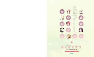 Page 3 of Sakura Musubi Visual Fanbook - preview thumbnail