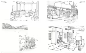 Page 107 of Yosuga no Sora VISUAL FANBOOK - preview thumbnail