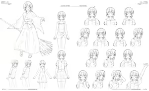 Page 16 of Yosuga no Sora VISUAL FANBOOK - preview thumbnail