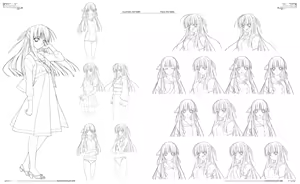 Page 26 of Yosuga no Sora VISUAL FANBOOK - preview thumbnail