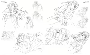 Page 27 of Yosuga no Sora VISUAL FANBOOK - preview thumbnail