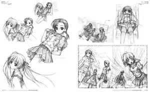 Page 57 of Yosuga no Sora VISUAL FANBOOK - preview thumbnail