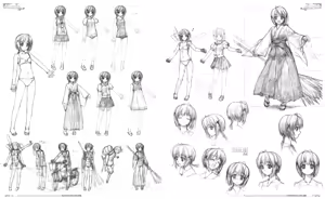 Page 67 of Yosuga no Sora VISUAL FANBOOK - preview thumbnail