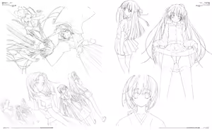 Page 7 of Yosuga no Sora VISUAL FANBOOK - preview thumbnail