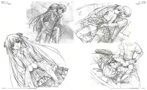 Page 85 of Yosuga no Sora VISUAL FANBOOK - preview thumbnail