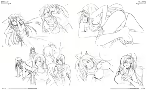 Page 98 of Yosuga no Sora VISUAL FANBOOK - preview thumbnail