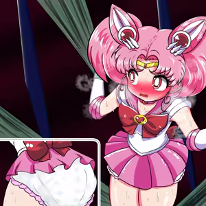 Page 68 of ChibiUsa Beni Gaman & Dappun Omorashi CG Shuu Omutsu Sabun Tsuki - preview thumbnail