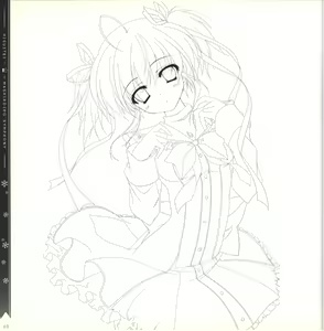 Page 60 of Mashiro-Iro Symphony illustration art book - preview thumbnail