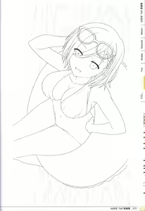 Page 73 of IxSHE Tell illustration art book - preview thumbnail