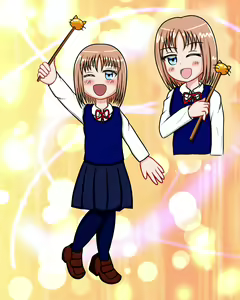 Page 19 of Mahou Shoujo Neko-chan Henshin Scene - preview thumbnail