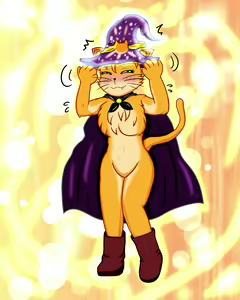 Page 32 of Mahou Shoujo Neko-chan Henshin Scene - preview thumbnail