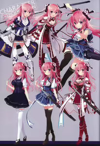 Page 15 of Kizuna Kirameku Koi Iroha KATANA ART BOOK - preview thumbnail