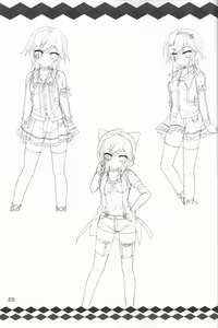 Page 24 of Kiniro Loveriche Visualworks GOLDEN WINTER BOOK - preview thumbnail