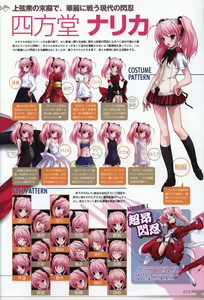 Page 15 of Choukou Sennin Haruka visual fanbook - preview thumbnail