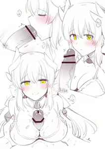 Page 3 of Kiyohime-chan Rakugaki - preview thumbnail