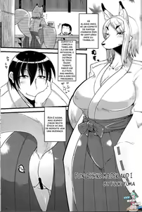 Kitsune Miko to Boku — hentai manga cover on Fhentai