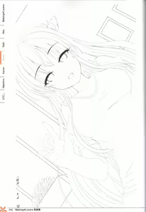 Page 41 of Making*Lovers artbook - preview thumbnail