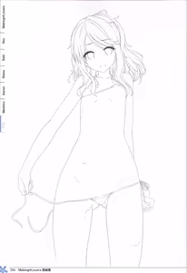 Page 95 of Making*Lovers artbook - preview thumbnail