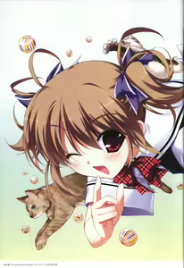 Page 21 of The Fruit of Grisaia Visual FanBook - preview thumbnail