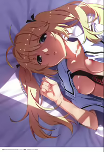 Page 39 of The Fruit of Grisaia Visual FanBook - preview thumbnail