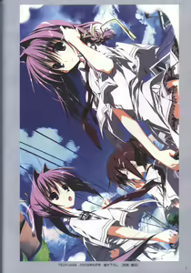 Page 3 of Subarashiki Hibi ~ Furenzoku Sonzai ~ official artbook 【2018ver】 - preview thumbnail