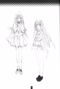 Page 36 of Subarashiki Hibi ~ Furenzoku Sonzai ~ official artbook 【2018ver】 - preview thumbnail
