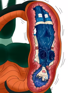 Page 215 of セルの丸呑み吸収 - preview thumbnail