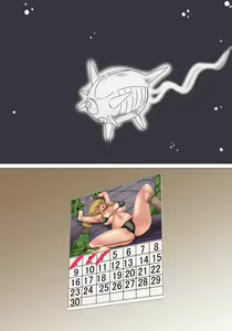 Page 2 of Uchuusen no Naka de - preview thumbnail