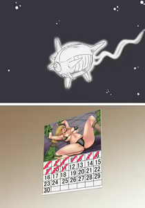 Page 4 of Uchuusen no Naka de - preview thumbnail