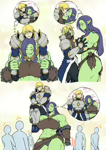 Page 4 of The Female Orc and Male Knight & Other Histories. - preview thumbnail