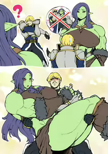 Page 6 of The Female Orc and Male Knight & Other Histories. - preview thumbnail