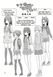 Page 20 of Sensei! Tsuugakuro de "Jojisou" Shitemite! | Teacher! Try dressing up as a girl on a school road! - preview thumbnail