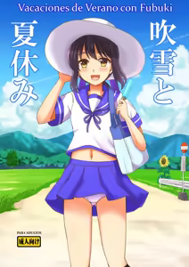 Fubuki to Natsuyasumi | Vacaciones de Verano con Fubuki - hentai manga cover image