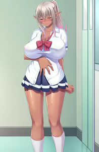 Page 312 of Bitch na Kasshoku Elf ni Seito Shidou! - preview thumbnail