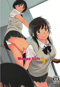 Happy Life 5 — hentai manga cover on Fhentai