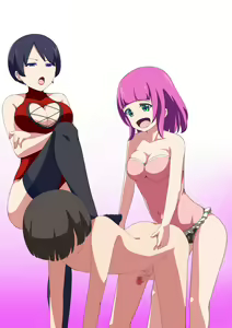 Page 67 of Onnanoko x Onnanoko x Onnanoko x Otokonoko  S Joshi-tachi no Otokonoko Naburi - preview thumbnail