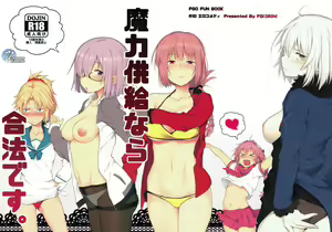 Maryoku Kyoukyuu nara Gouhou desu. — hentai manga cover on Fhentai