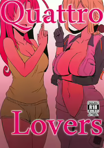 Quattro Lovers — hentai manga cover on Fhentai